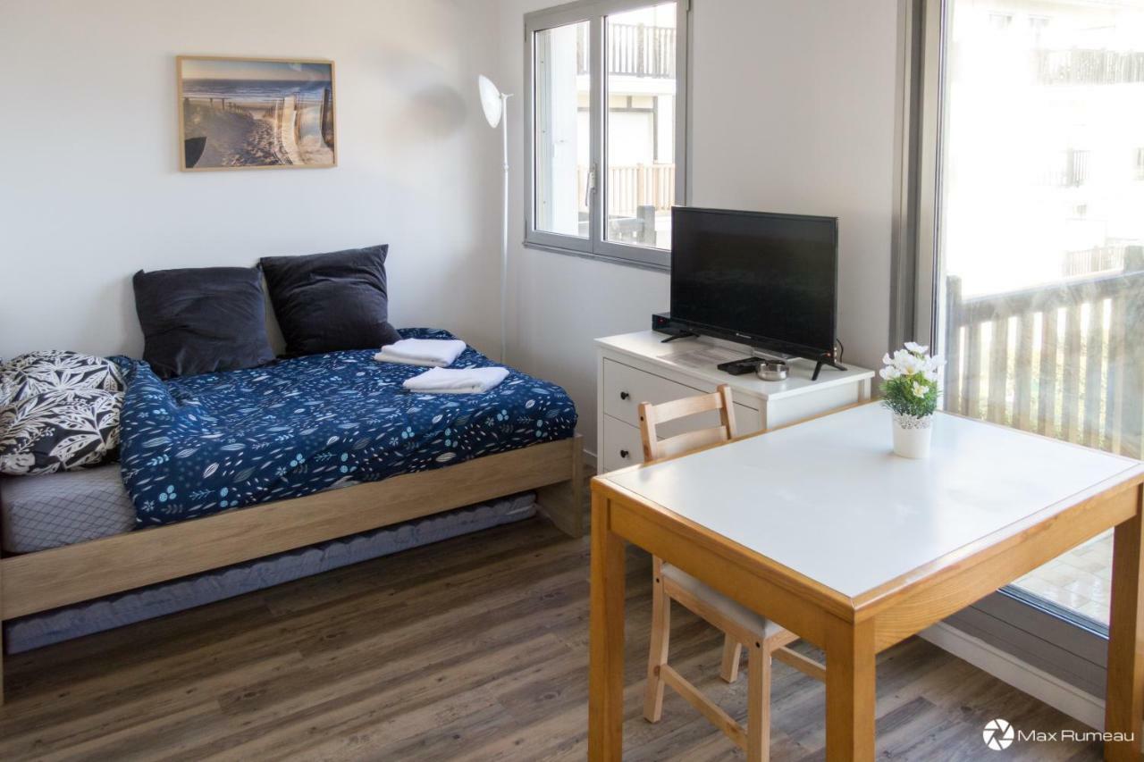 Studio Moderne Acces Plage, Piscine Et Tennis 꺄부흐 외부 사진