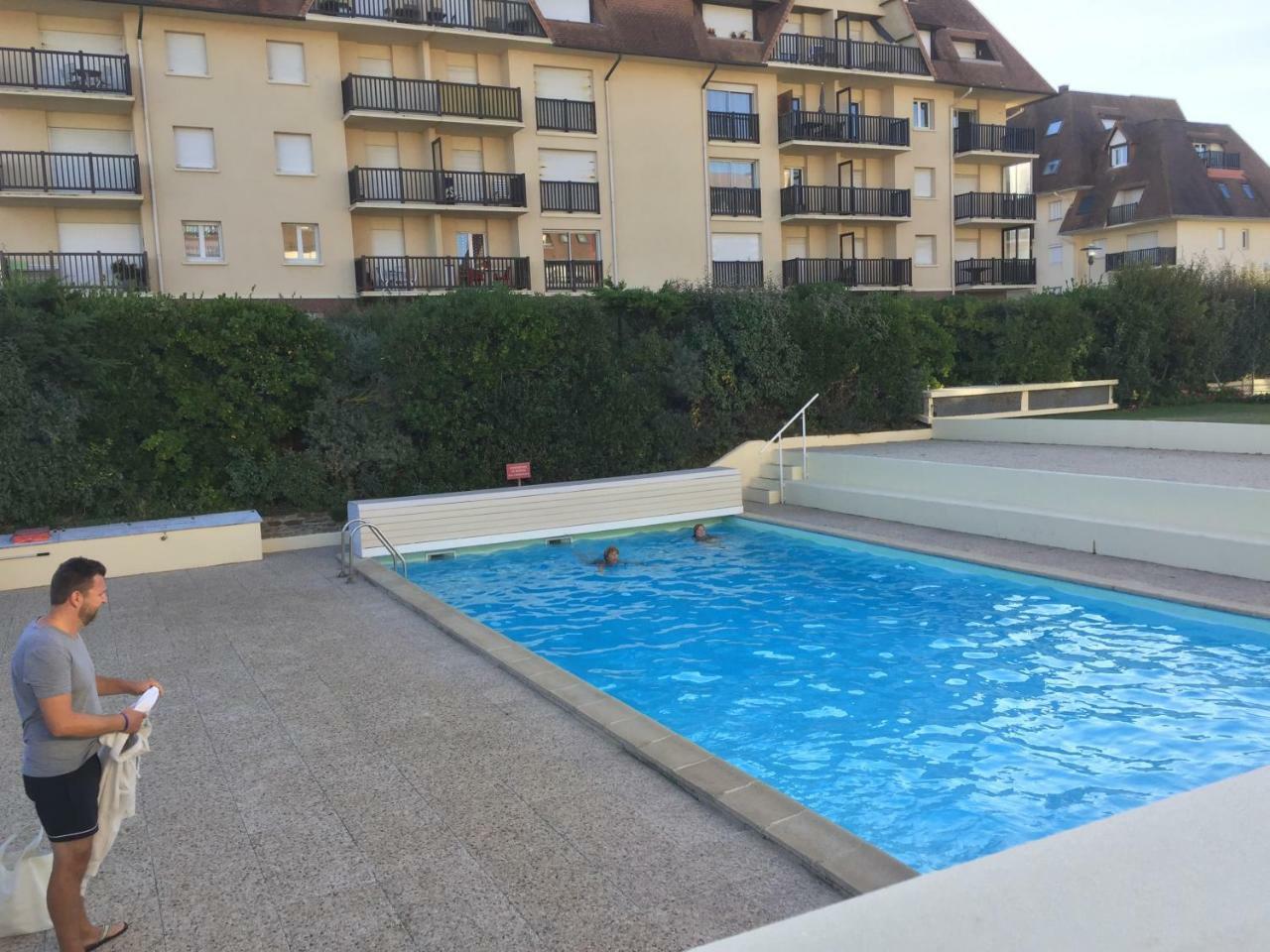Studio Moderne Acces Plage, Piscine Et Tennis 꺄부흐 외부 사진